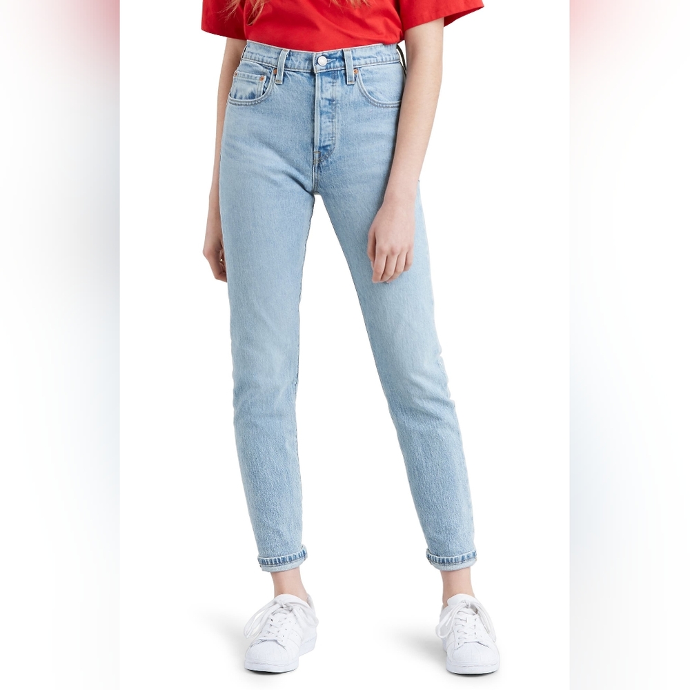 Levi's 501 Skinny Jeans W26 L28 Tango Light